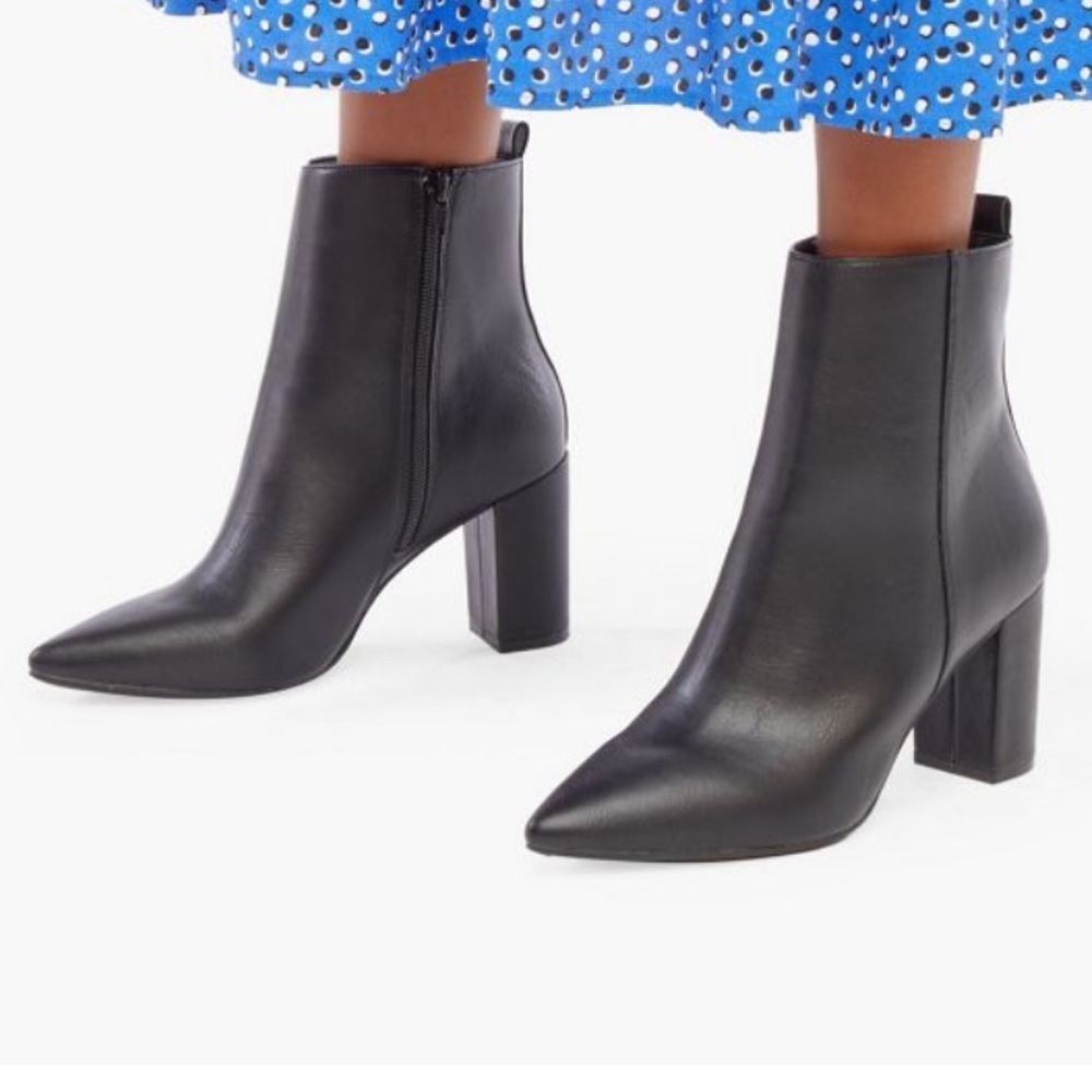 New Block Heeled Bootie